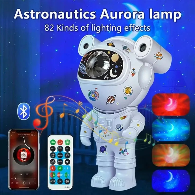 Galaxy Star Projetor LED Night Light, Astronauta Led, Nebula Projetor, Quarto, Casa, Luminárias decorativas, Presentes para crianças - BrasBest