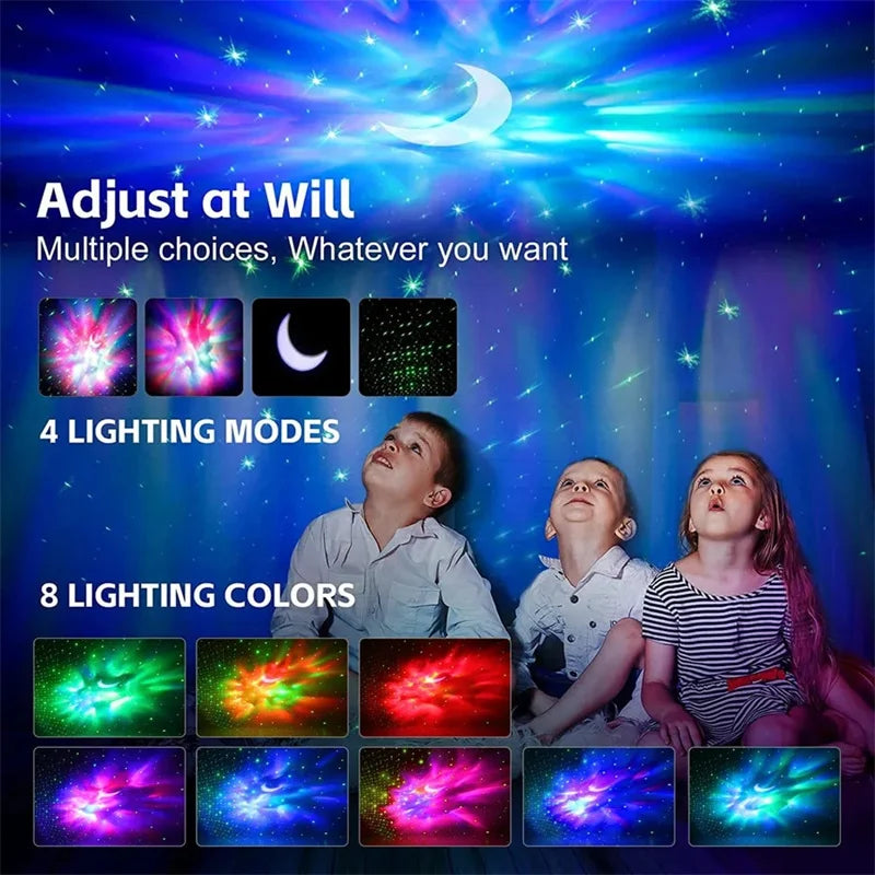 Galaxy Star Projetor LED Night Light, Astronauta Led, Nebula Projetor, Quarto, Casa, Luminárias decorativas, Presentes para crianças - BrasBest