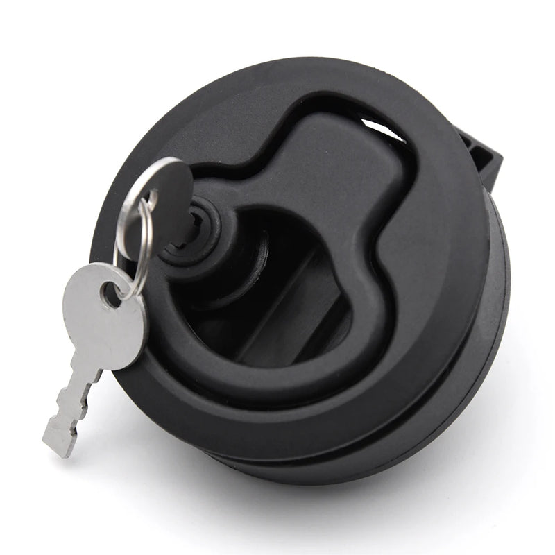 Fechadura de Aço Inoxidável com Trava e Chave para barco Bass Boat