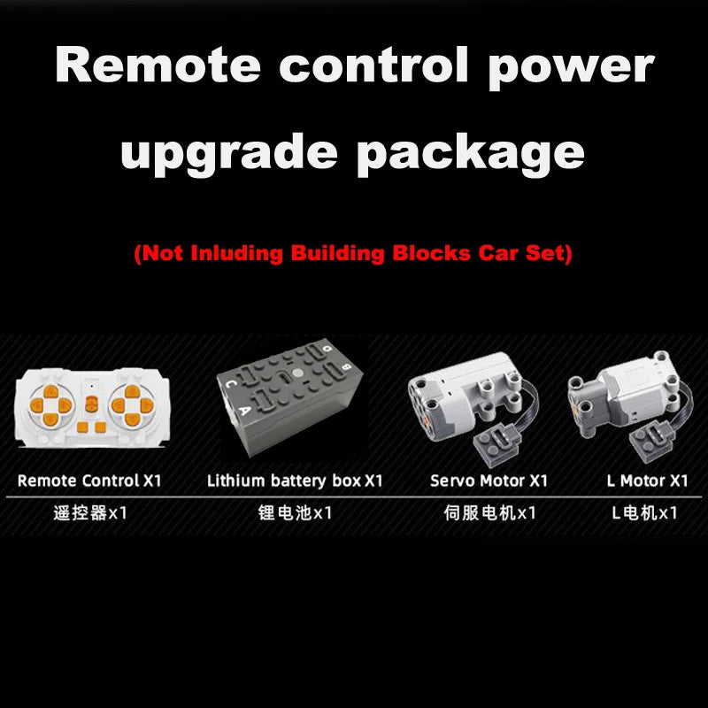Formula 1 LEGO Super Racing Car Blocos de Construção, Controle remoto, High-tech, Moc Bricks, - BrasBest
