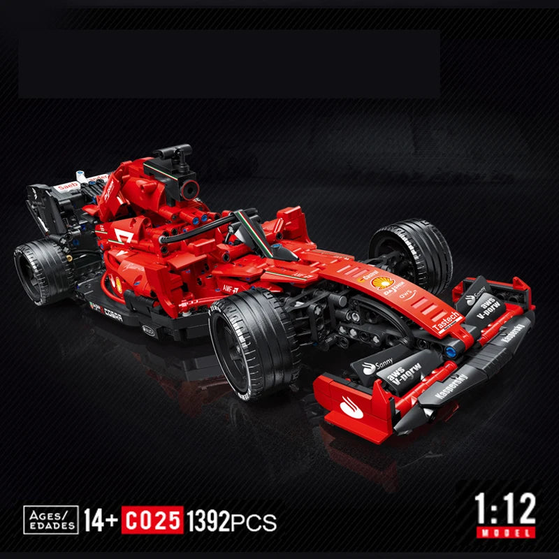 Formula 1 LEGO Super Racing Car Blocos de Construção, Controle remoto, High-tech, Moc Bricks, - BrasBest