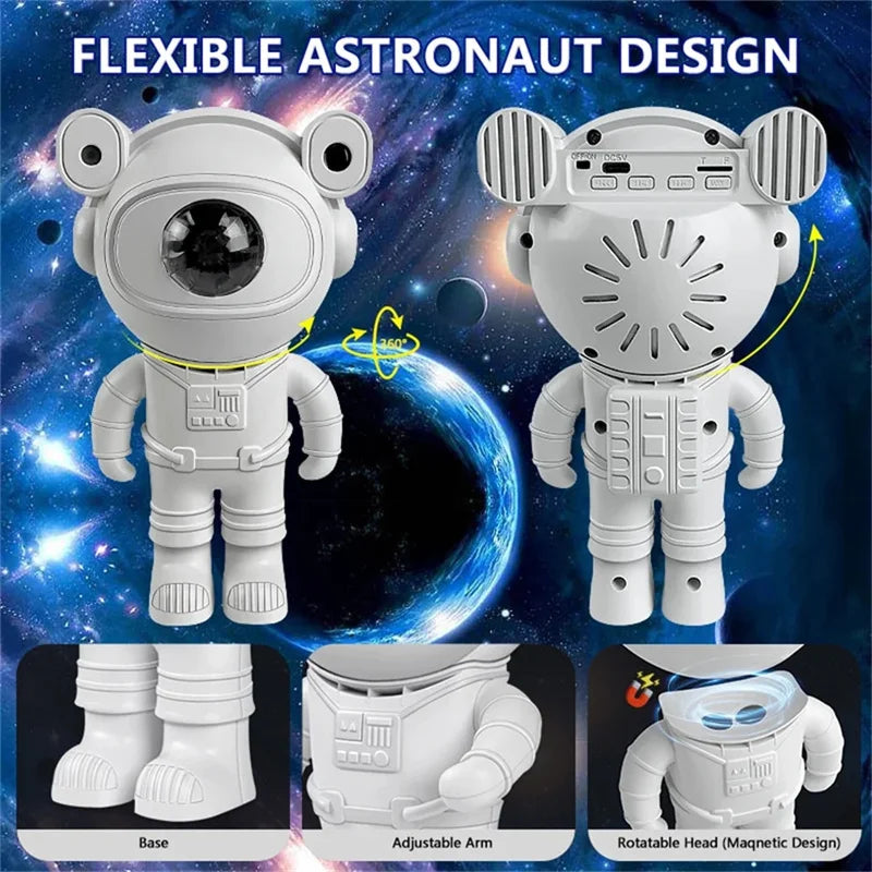Galaxy Star Projetor LED Night Light, Astronauta Led, Nebula Projetor, Quarto, Casa, Luminárias decorativas, Presentes para crianças - BrasBest
