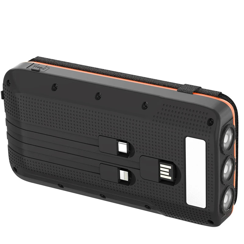 Carregado Solar, Banco De Energia Solar, Carregador Sem Fio, 20W, 43800mAh, PoweBank para iPhone Samsung, Xiaomi