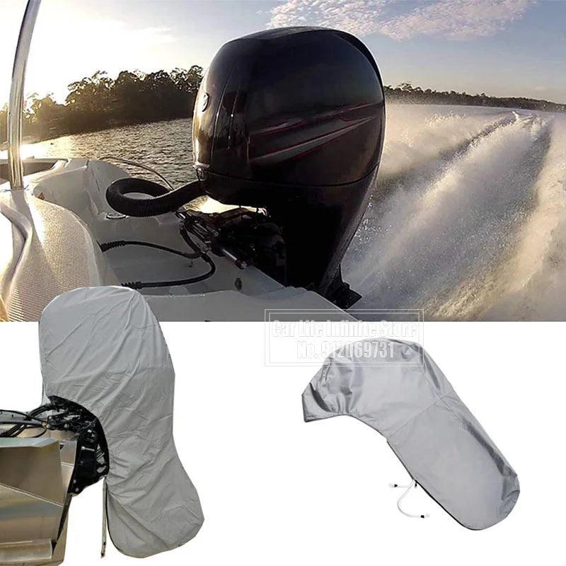 Capa Para Motor de Barco Bass Boat 6 - 225HP, Impermeável, Proteção UV. - BrasBest