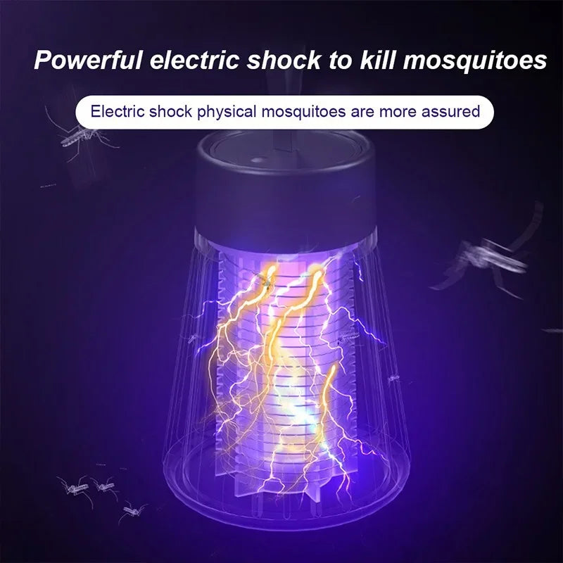 Lâmpada UV Mata-Mosquito, USB Charge, Lâmpada De Controle De Pragas, Sem Bateria - BrasBest