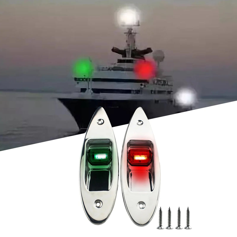 Luz de Navegação marinha luzes LED, luzes de sinalização de dois núcleos, Universal BassBoat