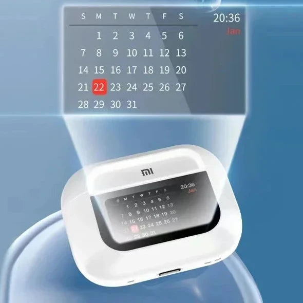 Fone de Ouvido Sem Fios Xiaomi Tour Pro6 - Desempenho Premium, Bluetooth com ANC, Cancelamento de Ruído, Ecrã LED, Microfone Integrado, Para Android e iOS.