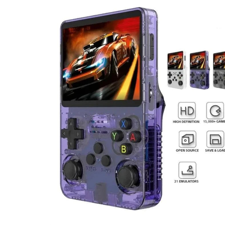 Game Boy Open Source R36S Retro Handheld Video Game Console - BrasBest