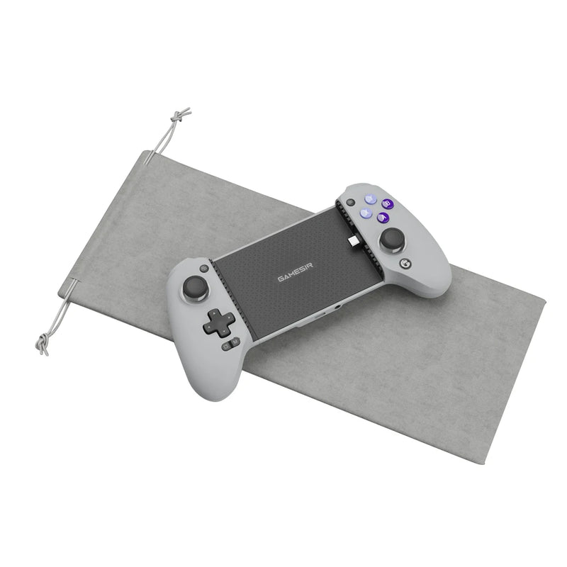 Gamepad para Celular Type-C - Controle de Jogos com Efeito Hall, Joystick para iPhone 15, Android e Jogos na Nuvem