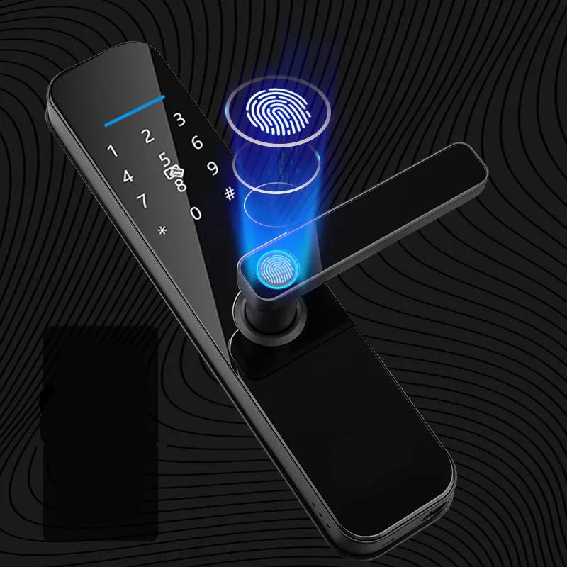 Fechadura Eletrônica Digital wifi com Digital Smart, desbloqueio remoto, Keyles