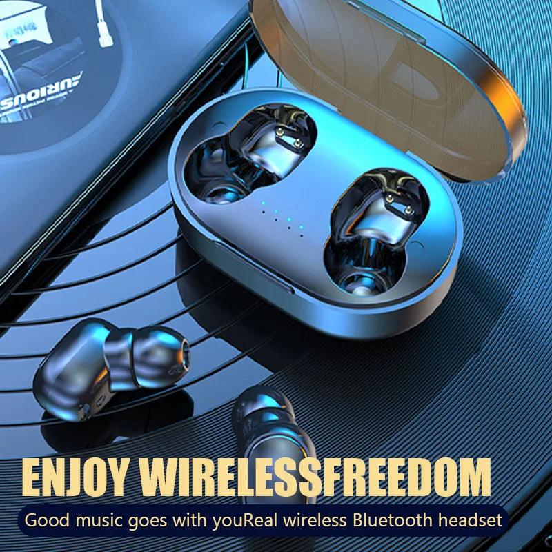 Novo A6 Lite Bluetooth Fone de Ouvido HiFi 5.1 Bluetooth IPX4 Verdadeiro Sem Fio Esporte Headset - BrasBest