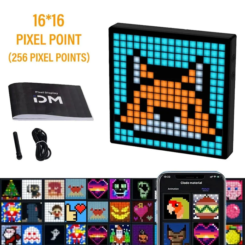 Display LED Pixel Programável: Crie seus próprios padrões de texto e animações com o display LED Pixel programável - BrasBest