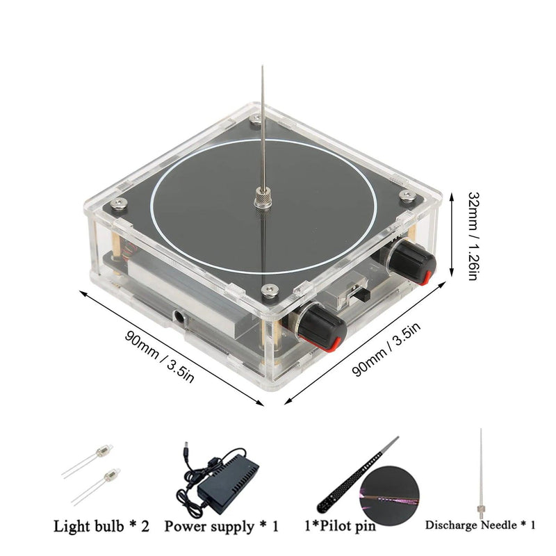 Alto-falante Tesla Music Coil, multifuncional com Iluminação e Transmissão Sem Fio - BrasBest