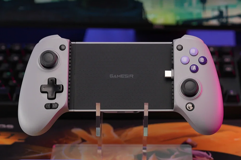 Gamepad para Celular Type-C - Controle de Jogos com Efeito Hall, Joystick para iPhone 15, Android e Jogos na Nuvem
