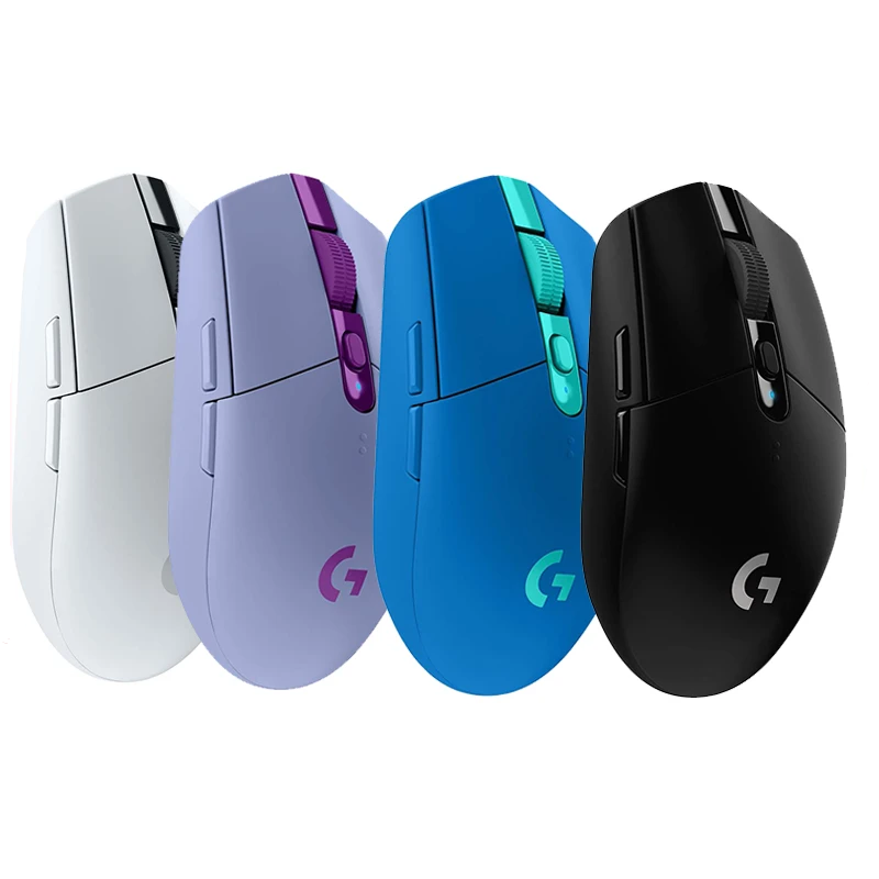 Mouse Logitech sem fio, jogo de esportes, leve e portátil, PC Gamer