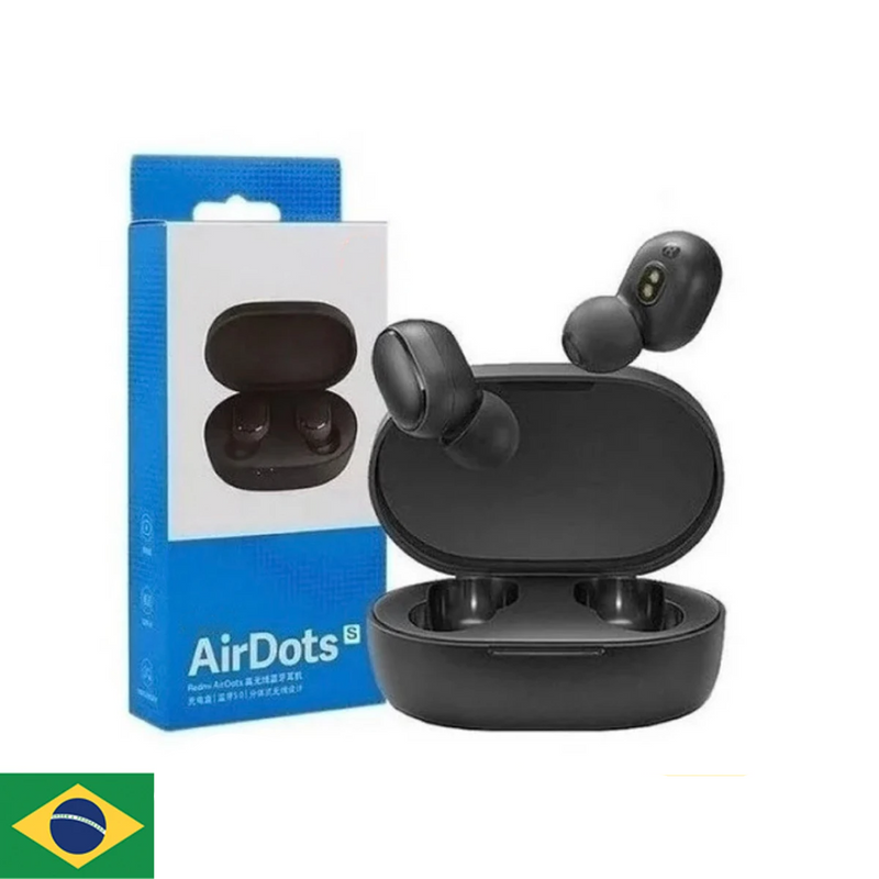 Fone Sem Fio Airdots, Bluetooth 5.0, Universal Para Celular